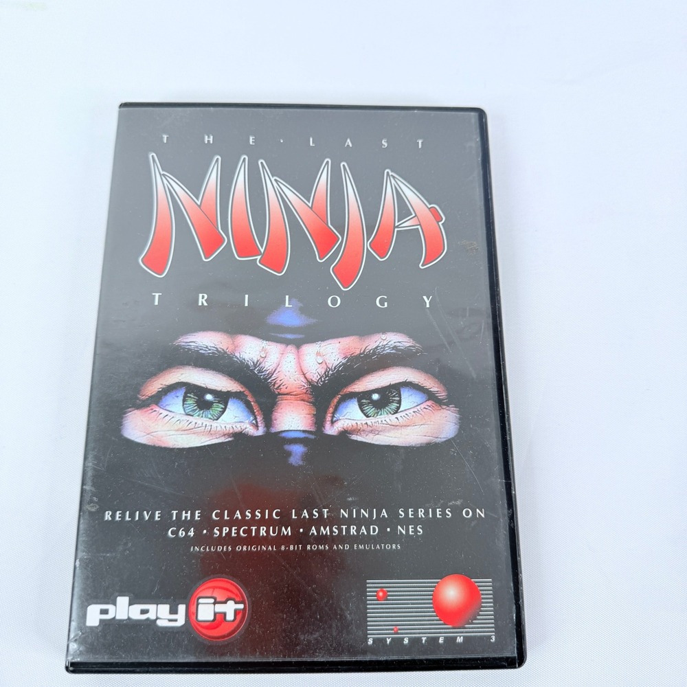 The Last Ninja Trilogy Retro Gamer Volume 2 Issue 6 PC‎ CD-ROM C64 NES Spectrum